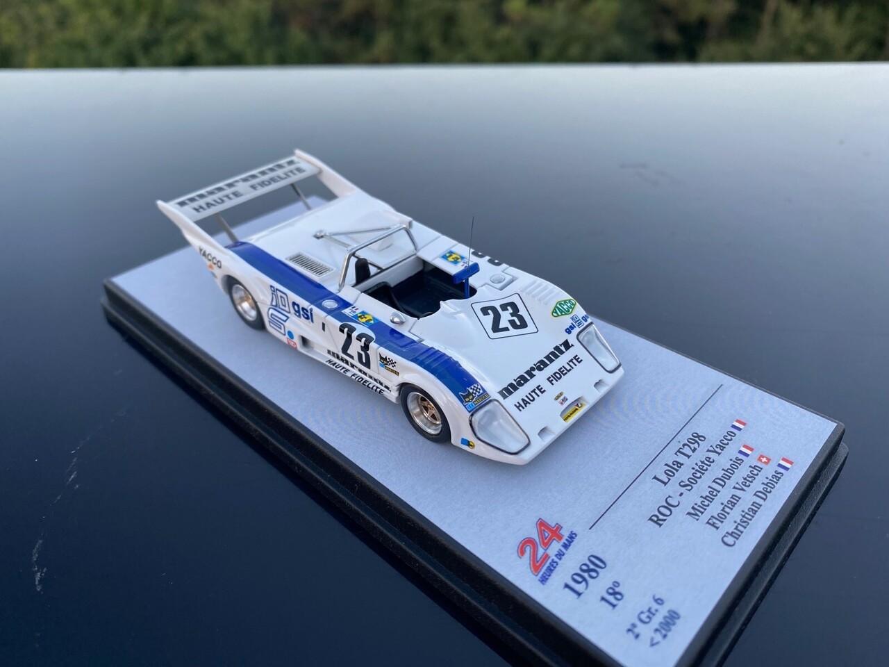 Lola Lola T298 #23 24H Le Mans 1980  - 1:43 - Troféu