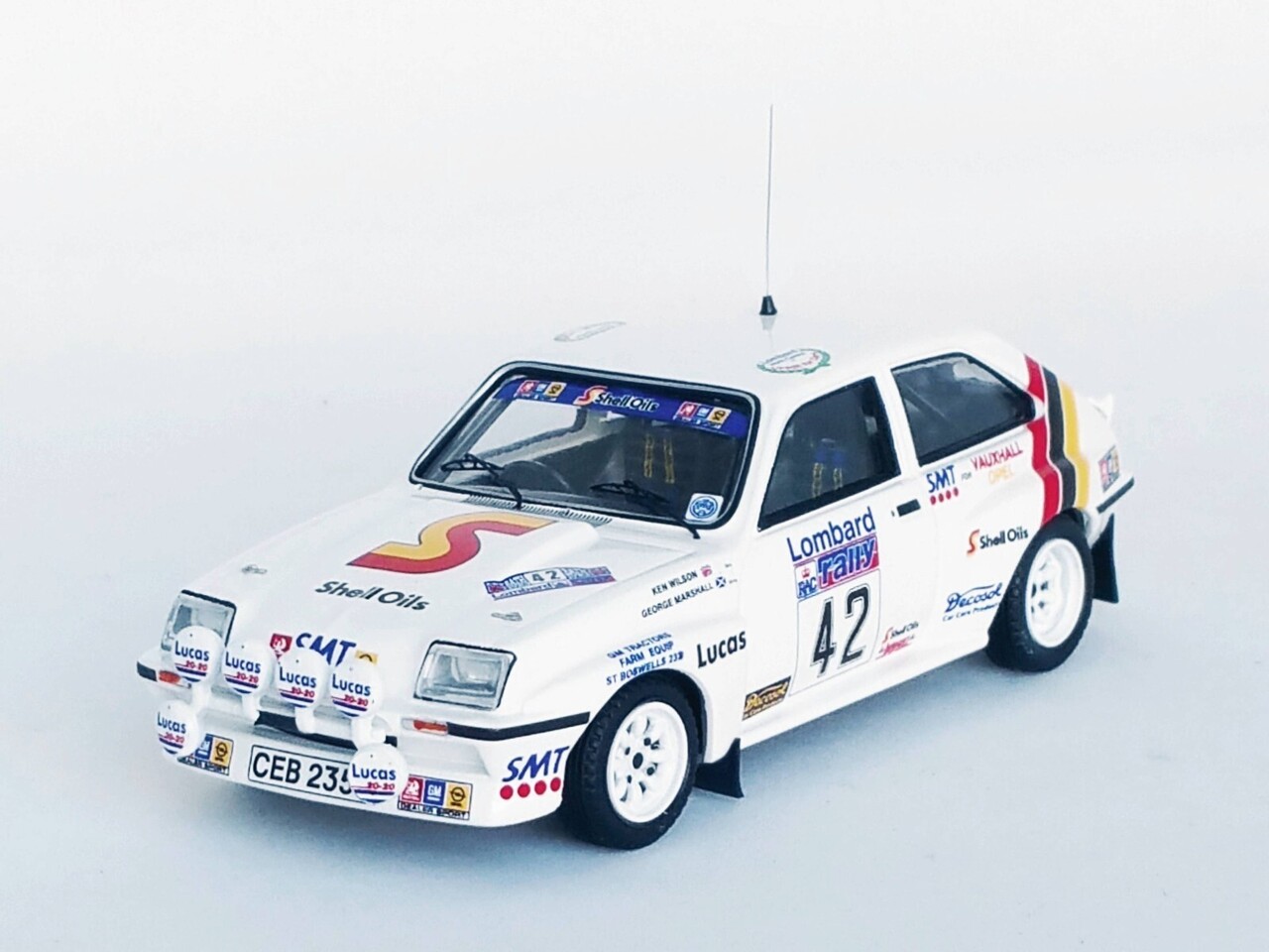 Vauxhall Vauxhall Chevette HSR 2300 #42 Rally WM RAC Rally 1983  - 1:43 - Troféu