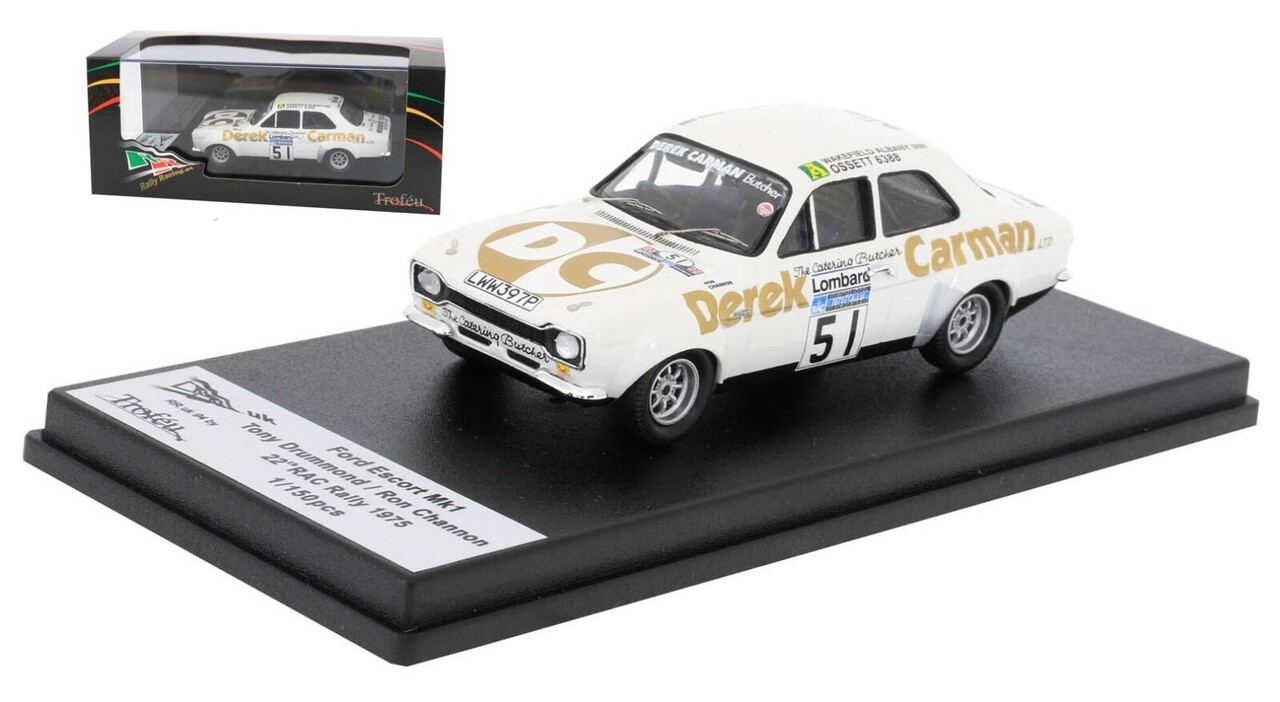 Ford Ford Escort MKI #51 Rally WM RAC Rally 1975  - 1:43 - Troféu