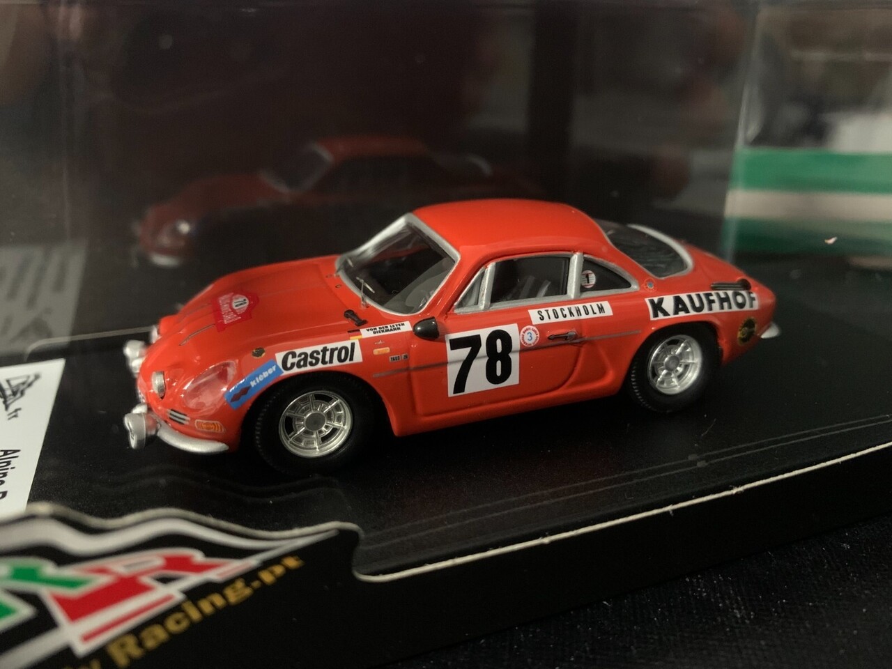 Alpine Alpine Renault A110 #78 Rally WM  Rally  Monte Carlo 1975 - 1:43 - Troféu