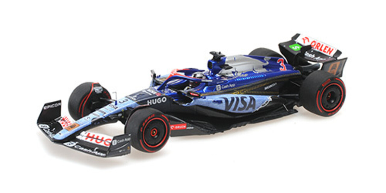 Formule 1 Visa Cash RB F1 Team VCARB 01, Ricciardo, Final Race S'pore GP 2024 - 1:43 - Minichamps Formule 1 Visa Cash RB F1 Team VCARB 01, Ricciardo, Final Race S'pore GP 2024 - 1:43 - Minichamps