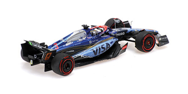 Formule 1 Visa Cash RB F1 Team VCARB 01, Ricciardo, Final Race S'pore GP 2024 - 1:43 - Minichamps Formule 1 Visa Cash RB F1 Team VCARB 01, Ricciardo, Final Race S'pore GP 2024 - 1:43 - Minichamps