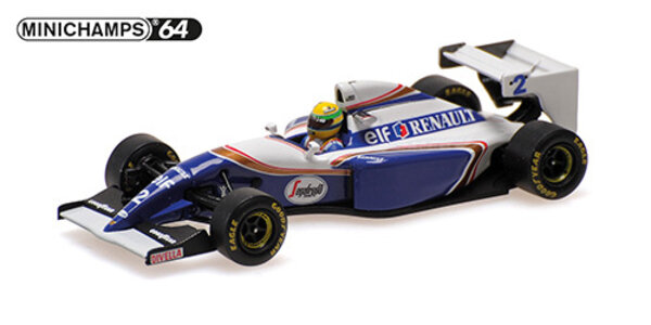 Formule 1 Williams Renault FW16, Senna, Pacific GP 1994 - 1:64 - Minichamps