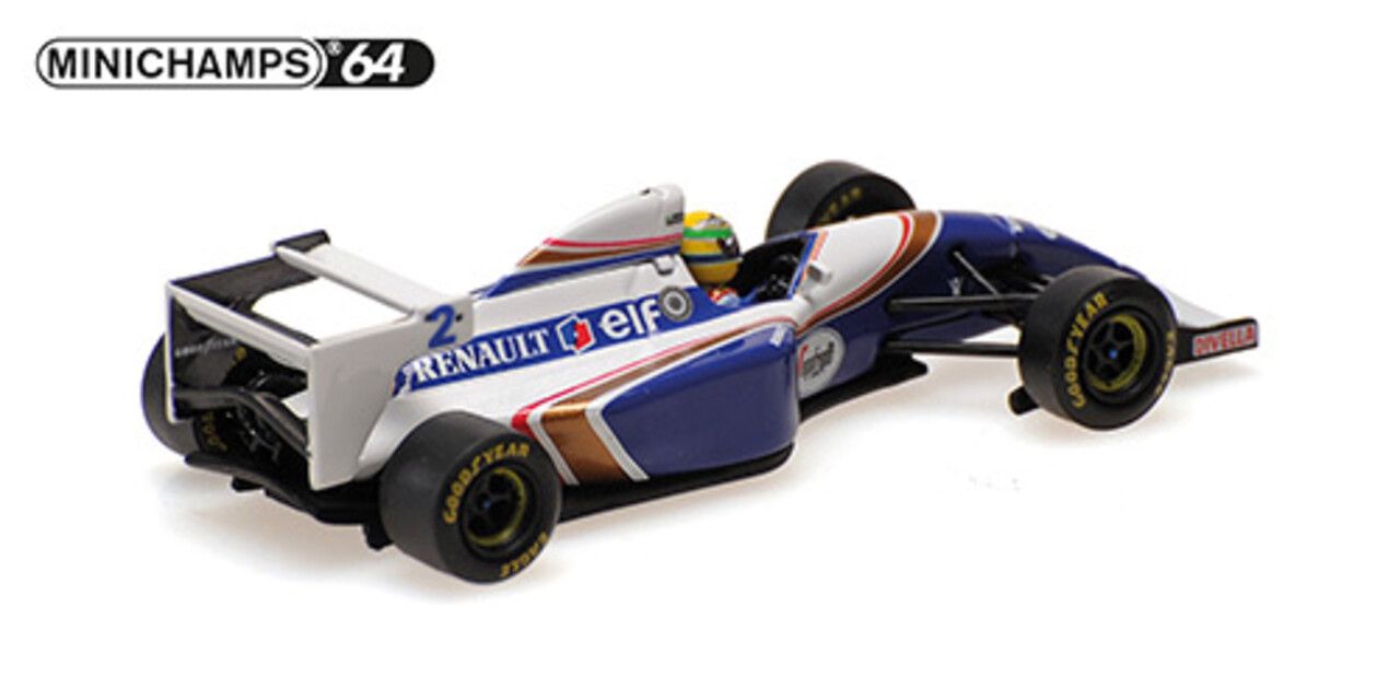 Formule 1 Williams Renault FW16, Senna, Pacific GP 1994 - 1:64 - Minichamps