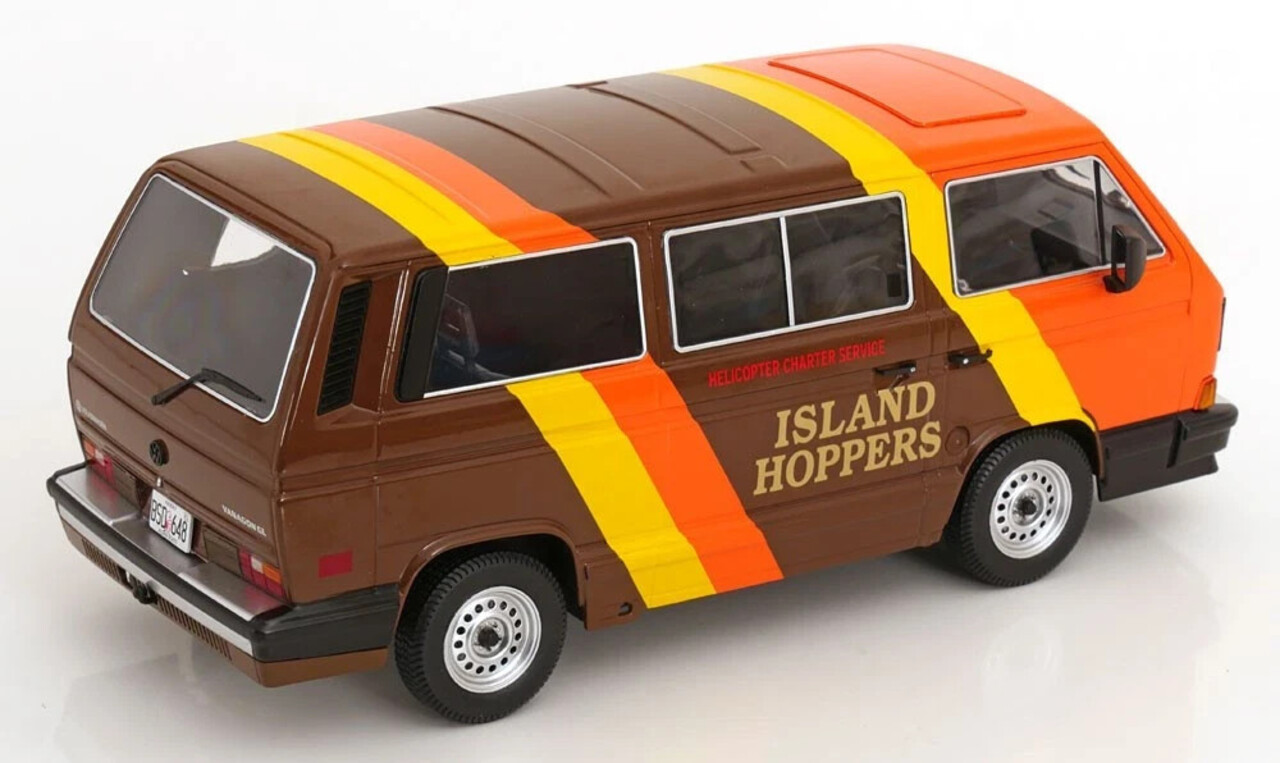 Volkswagen Volkswagen T3 Minibus Multivan Island Hoppers 1987 - 1:18 - KK Scale Volkswagen Volkswagen T3 Minibus Multivan Island Hoppers 1987 - 1:18 - KK Scale
