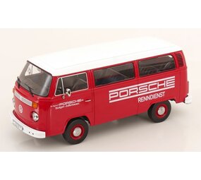 Volkswagen Volkswagen T2 Minibus Porsche Renndienst Stuttgart Zuffenhausen 1972 - 1:18 - KK Scale Volkswagen Volkswagen T2 Minibus Porsche Renndienst Stuttgart Zuffenhausen 1972 - 1:18 - KK Scale