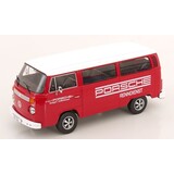 Volkswagen Volkswagen T2 Minibus Porsche Renndienst Stuttgart Zuffenhausen 1972 + Fuchs Rims - 1:18 - KK Scale Volkswagen Volkswagen T2 Minibus Porsche Renndienst Stuttgart Zuffenhausen 1972 + Fuchs Rims - 1:18 - KK Scale