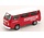 Volkswagen T2 Minibus Porsche Renndienst Stuttgart Zuffenhausen 1972 + Fuchs Rims - 1:18 - KK Scale