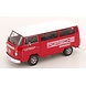 Volkswagen Volkswagen T2 Minibus Porsche Renndienst Stuttgart Zuffenhausen 1972 + Fuchs Rims - 1:18 - KK Scale