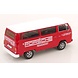 Volkswagen Volkswagen T2 Minibus Porsche Renndienst Stuttgart Zuffenhausen 1972 + Fuchs Rims - 1:18 - KK Scale