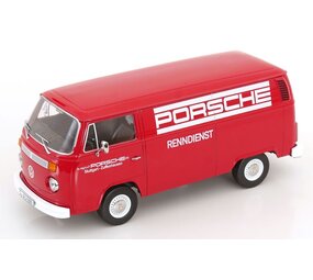 Volkswagen Volkswagen T2b Delivery Van Porsche Renndienst 1972 - 1:18 - KK Scale