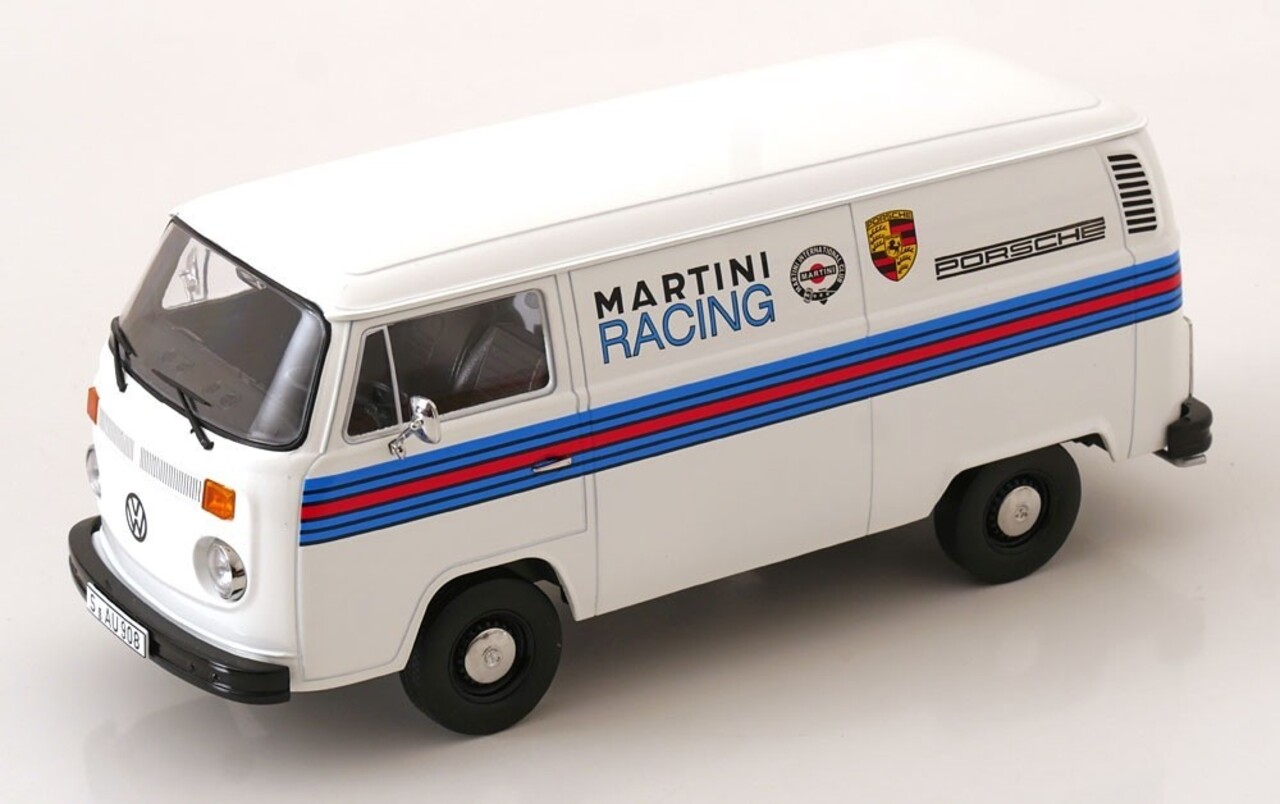 Volkswagen Volkswagen T2b Delivery Van Porsche Martini Racing 1972 - 1:18 - KK Scale