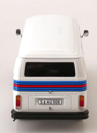 Volkswagen Volkswagen T2b Delivery Van Porsche Martini Racing 1972 - 1:18 - KK Scale