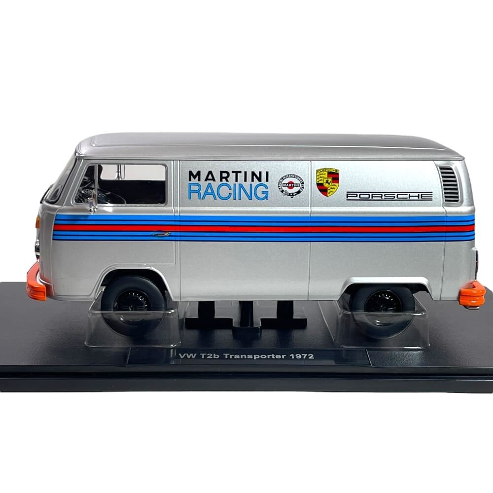 Volkswagen Volkswagen T2b Delivery Van Porsche Martini Racing 1972 - 1:18 - KK Scale Volkswagen Volkswagen T2b Delivery Van Porsche Martini Racing 1972 - 1:18 - KK Scale