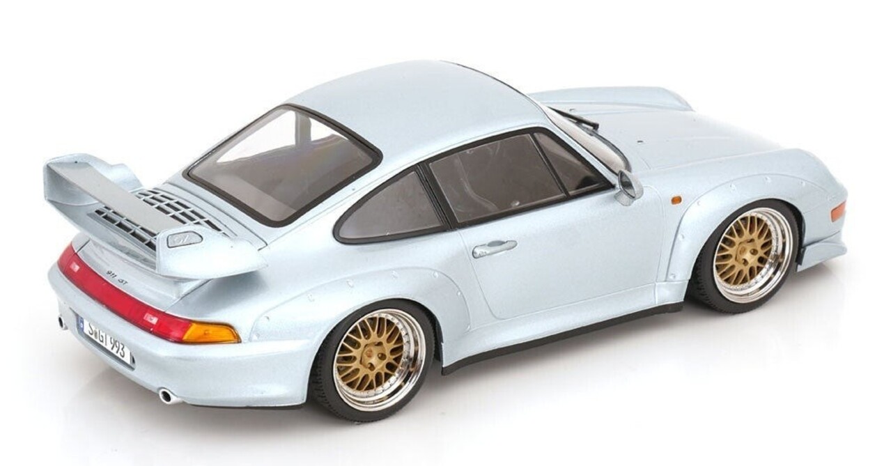 Porsche Porsche 911/993 GT2 Coupe 1996 + BBS  Rims - 1:18 - KK Scale