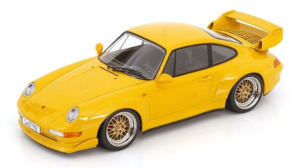 Porsche Porsche 911/993 GT2 Coupe 1996 + BBS Rims - 1:18 - KK Scale Porsche Porsche 911/993 GT2 Coupe 1996 + BBS Rims - 1:18 - KK Scale