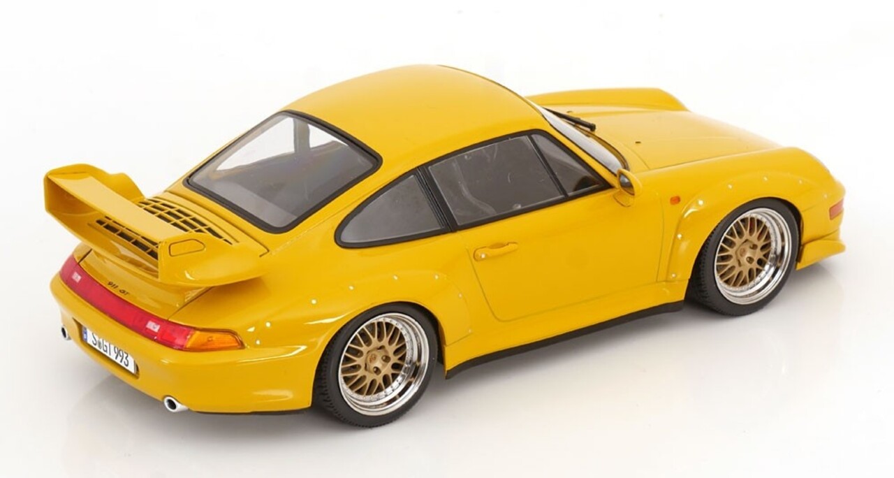 Porsche Porsche 911/993 GT2 Coupe 1996 + BBS Rims - 1:18 - KK Scale Porsche Porsche 911/993 GT2 Coupe 1996 + BBS Rims - 1:18 - KK Scale