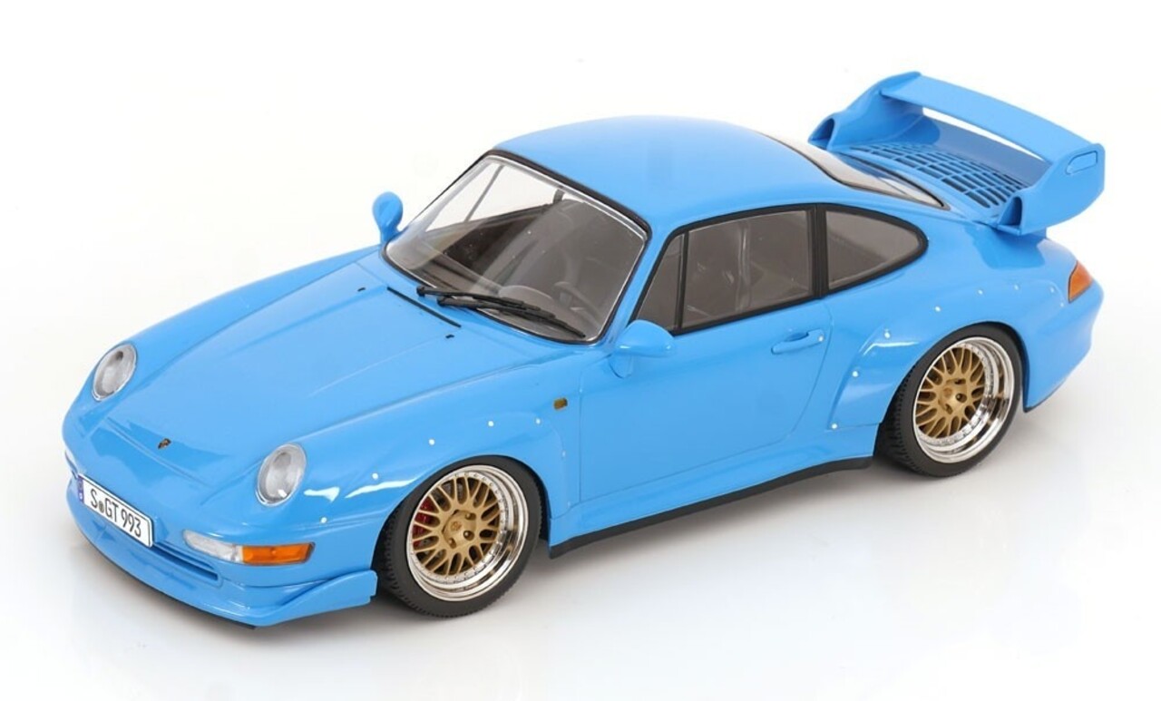 Porsche Porsche 911/993 GT2 Coupe 1996 + BBS  Rims - 1:18 - KK Scale