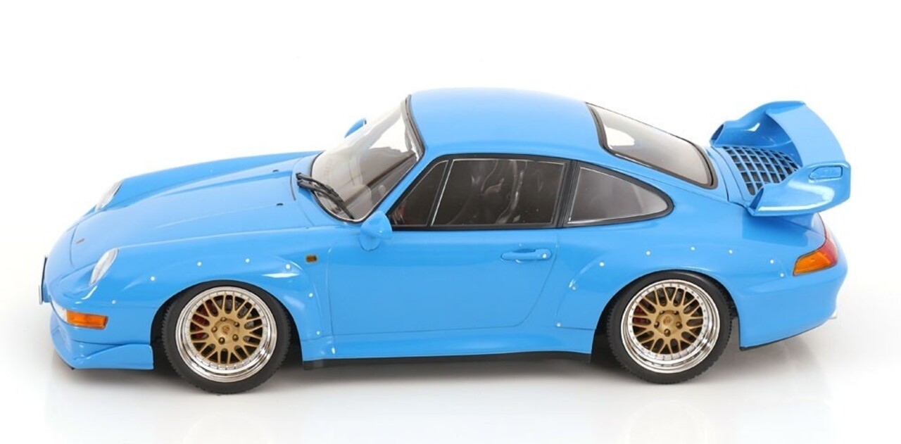 Porsche Porsche 911/993 GT2 Coupe 1996 + BBS  Rims - 1:18 - KK Scale
