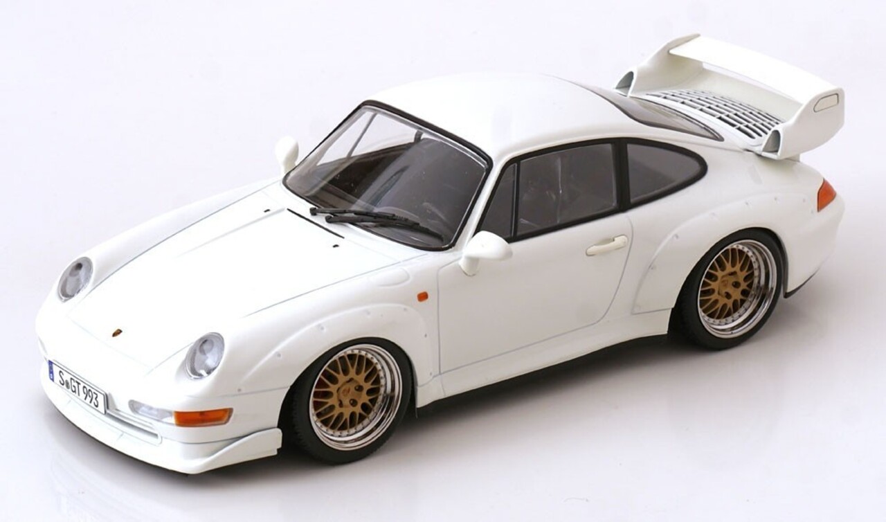 Porsche Porsche 911/993 GT2 Coupe 1996 + BBS Rims - 1:18 - KK Scale Porsche Porsche 911/993 GT2 Coupe 1996 + BBS Rims - 1:18 - KK Scale