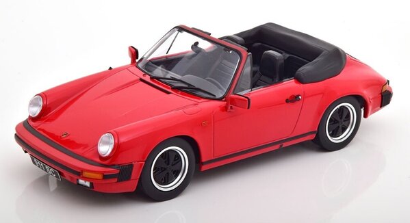 Porsche Porsche 911 SC Cabriolet 1983 + Extra Soft-Top - 1:18 - KK Scale Porsche Porsche 911 SC Cabriolet 1983 + Extra Soft-Top - 1:18 - KK Scale