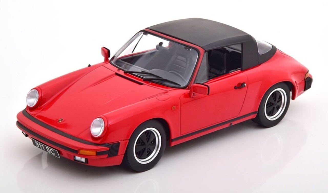 Porsche Porsche 911 SC Cabriolet 1983 + Extra Soft-Top - 1:18 - KK Scale Porsche Porsche 911 SC Cabriolet 1983 + Extra Soft-Top - 1:18 - KK Scale