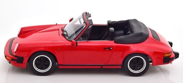 Porsche Porsche 911 SC Cabriolet 1983 + Extra Soft-Top - 1:18 - KK Scale Porsche Porsche 911 SC Cabriolet 1983 + Extra Soft-Top - 1:18 - KK Scale