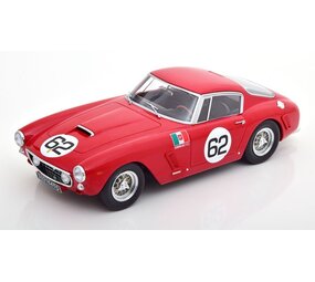 Ferrari Ferrari 250 SWB 3.0L V12 Coupe #62 Winner Monza 1962 - 1:18 - KK Scale Ferrari Ferrari 250 SWB 3.0L V12 Coupe #62 Winner Monza 1962 - 1:18 - KK Scale