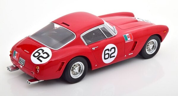 Ferrari Ferrari 250 SWB 3.0L V12 Coupe #62 Winner Monza 1962 - 1:18 - KK Scale Ferrari Ferrari 250 SWB 3.0L V12 Coupe #62 Winner Monza 1962 - 1:18 - KK Scale