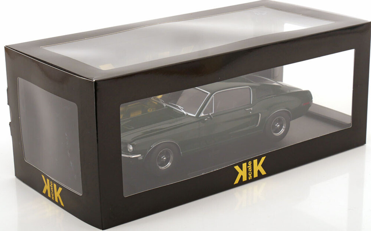 Ford Ford USA Mustang GT Fastback 1968 'Bullit' - 1:18 - KK Scale Ford Ford USA Mustang GT Fastback 1968 'Bullit' - 1:18 - KK Scale