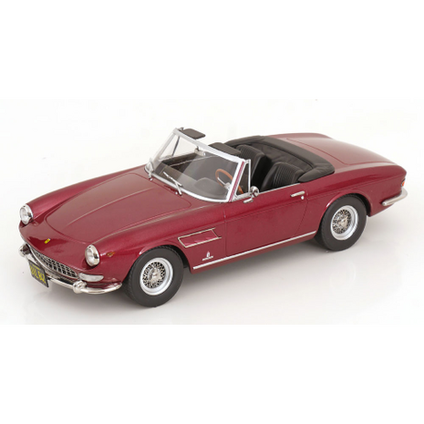 Ferrari Ferrari 275 GTS Pininfarina Spyder 1964 'Steve Mc Queen' + Removable Top - 1:18 - KK Scale Ferrari Ferrari 275 GTS Pininfarina Spyder 1964 'Steve Mc Queen' + Removable Top - 1:18 - KK Scale