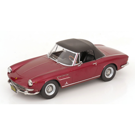 Ferrari Ferrari 275 GTS Pininfarina Spyder 1964 'Steve Mc Queen' + Removable Top - 1:18 - KK Scale Ferrari Ferrari 275 GTS Pininfarina Spyder 1964 'Steve Mc Queen' + Removable Top - 1:18 - KK Scale