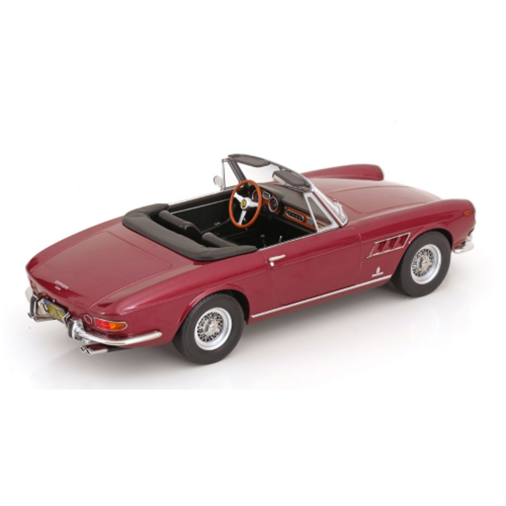 Ferrari Ferrari 275 GTS Pininfarina Spyder 1964 'Steve Mc Queen' + Removable Top - 1:18 - KK Scale Ferrari Ferrari 275 GTS Pininfarina Spyder 1964 'Steve Mc Queen' + Removable Top - 1:18 - KK Scale