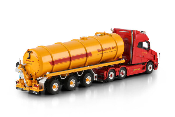 Vlastuin Torpedo VT5 Globetrotter 6x2 Tag Axle + Tank Trailer Vacuum 3 Axle 'Vakutrans' - 1:50 - WSI Models Vlastuin Torpedo VT5 Globetrotter 6x2 Tag Axle + Tank Trailer Vacuum 3 Axle 'Vakutrans' - 1:50 - WSI Models