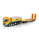 Scania Scania G Normal CG17N 8x2 Tag Axle Tipper Truck + Low Loader Drawbar Trailer 4 Axle - 1:50 - WSI Models Scania Scania G Normal CG17N 8x2 Tag Axle Tipper Truck + Low Loader Drawbar Trailer 4 Axle - 1:50 - WSI Models