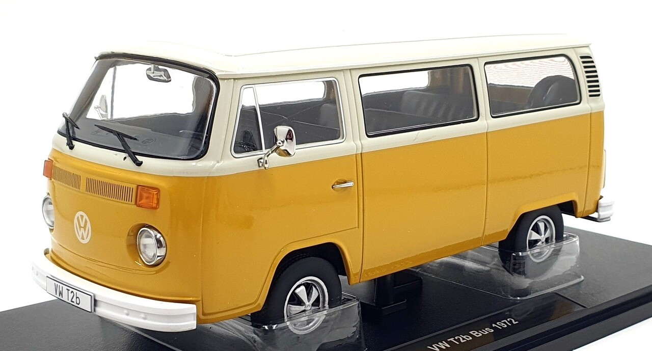 Volkswagen Volkswagen T2 Mini Bus + Fuchs Rims 1972 - 1:18 - KK Scale Volkswagen Volkswagen T2 Mini Bus + Fuchs Rims 1972 - 1:18 - KK Scale