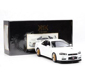 Nissan Nissan Skyline GT-R (R34) V-SPEC II 2001 + BBS Rims - 1:12 - KK Scale Nissan Nissan Skyline GT-R (R34) V-SPEC II 2001 + BBS Rims - 1:12 - KK Scale