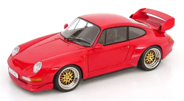 Porsche Porsche 911/993 GT2 + BBS Rims 1996 - 1:12 - KK Scale Porsche Porsche 911/993 GT2 + BBS Rims 1996 - 1:12 - KK Scale