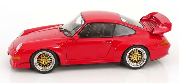 Porsche Porsche 911/993 GT2 + BBS Rims 1996 - 1:12 - KK Scale Porsche Porsche 911/993 GT2 + BBS Rims 1996 - 1:12 - KK Scale
