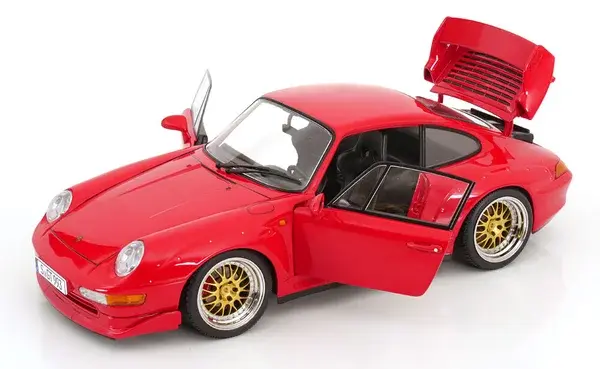 Porsche Porsche 911/993 GT2 + BBS Rims 1996 - 1:12 - KK Scale Porsche Porsche 911/993 GT2 + BBS Rims 1996 - 1:12 - KK Scale