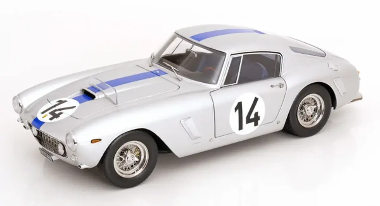 Ferrari Ferrari 250GT SWB 3.0L V12 Coupe Team Noblet #14 3rd 24H Le Mans 1961 - 1:12 - KK Scale Ferrari Ferrari 250GT SWB 3.0L V12 Coupe Team Noblet #14 3rd 24H Le Mans 1961 - 1:12 - KK Scale
