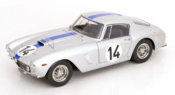 Ferrari Ferrari 250GT SWB 3.0L V12 Coupe Team Noblet #14 3rd 24H Le Mans 1961 - 1:12 - KK Scale Ferrari Ferrari 250GT SWB 3.0L V12 Coupe Team Noblet #14 3rd 24H Le Mans 1961 - 1:12 - KK Scale