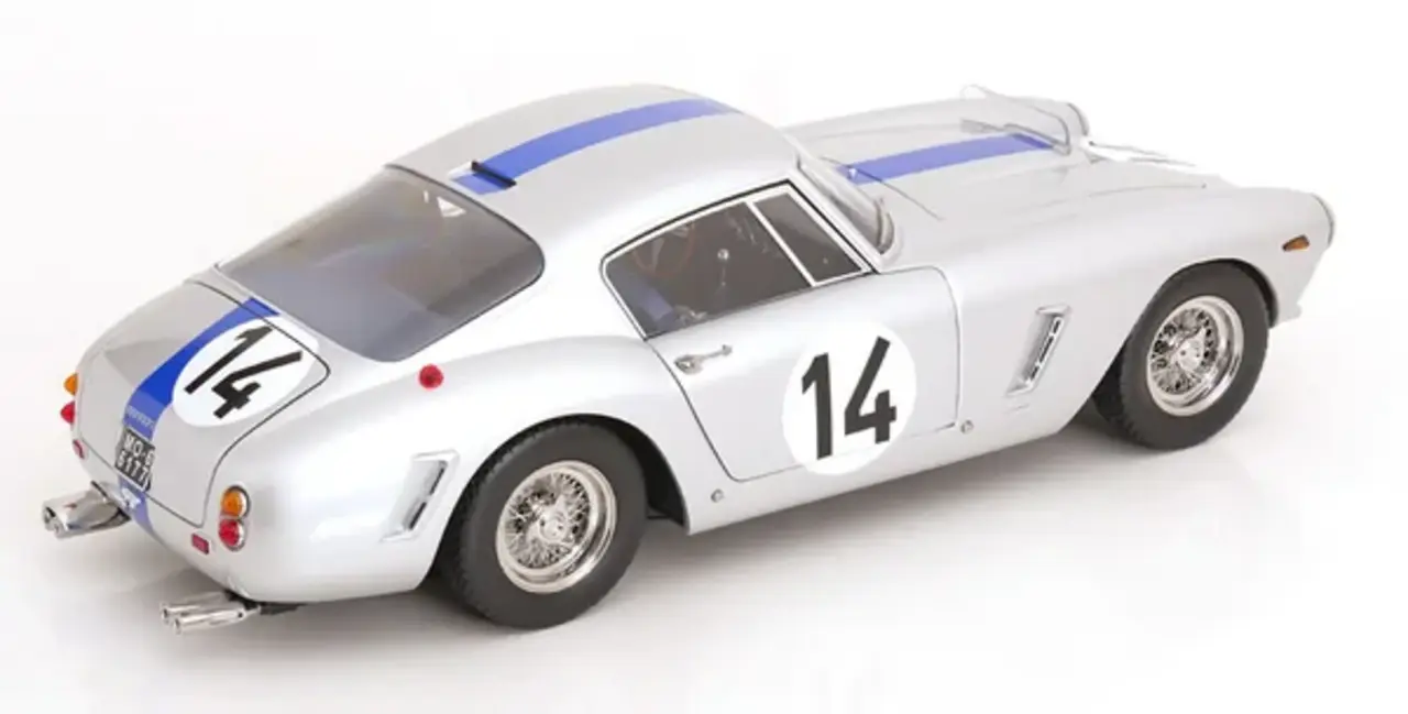 Ferrari Ferrari 250GT SWB 3.0L V12 Coupe Team Noblet #14 3rd 24H Le Mans 1961 - 1:12 - KK Scale Ferrari Ferrari 250GT SWB 3.0L V12 Coupe Team Noblet #14 3rd 24H Le Mans 1961 - 1:12 - KK Scale