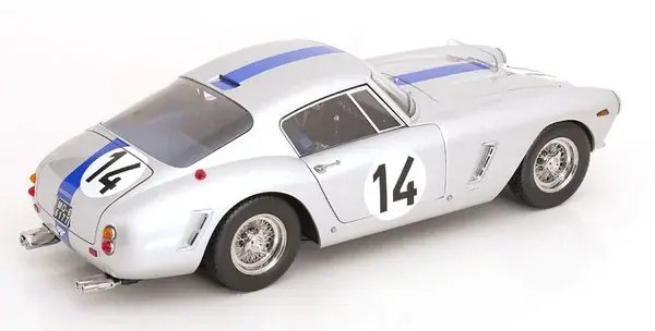 Ferrari Ferrari 250GT SWB 3.0L V12 Coupe Team Noblet #14 3rd 24H Le Mans 1961 - 1:12 - KK Scale Ferrari Ferrari 250GT SWB 3.0L V12 Coupe Team Noblet #14 3rd 24H Le Mans 1961 - 1:12 - KK Scale