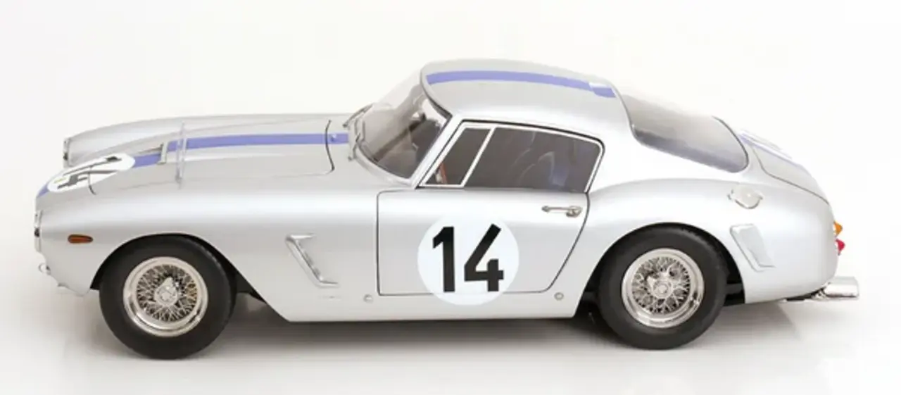 Ferrari Ferrari 250GT SWB 3.0L V12 Coupe Team Noblet #14 3rd 24H Le Mans 1961 - 1:12 - KK Scale Ferrari Ferrari 250GT SWB 3.0L V12 Coupe Team Noblet #14 3rd 24H Le Mans 1961 - 1:12 - KK Scale