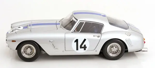 Ferrari Ferrari 250GT SWB 3.0L V12 Coupe Team Noblet #14 3rd 24H Le Mans 1961 - 1:12 - KK Scale Ferrari Ferrari 250GT SWB 3.0L V12 Coupe Team Noblet #14 3rd 24H Le Mans 1961 - 1:12 - KK Scale