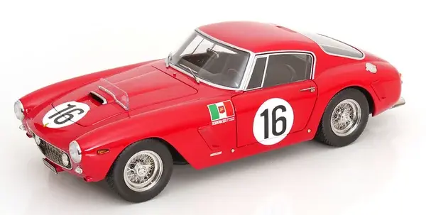 Ferrari Ferrari 250GT SWB 3.0L V12 Coupe Team Scuderia Serenissima #16 24H Le Mans 1961 - 1:12 - KK Scale Ferrari Ferrari 250GT SWB 3.0L V12 Coupe Team Scuderia Serenissima #16 24H Le Mans 1961 - 1:12 - KK Scale