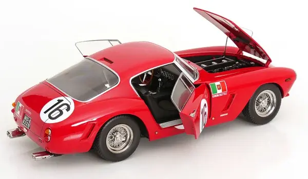 Ferrari Ferrari 250GT SWB 3.0L V12 Coupe Team Scuderia Serenissima #16 24H Le Mans 1961 - 1:12 - KK Scale Ferrari Ferrari 250GT SWB 3.0L V12 Coupe Team Scuderia Serenissima #16 24H Le Mans 1961 - 1:12 - KK Scale