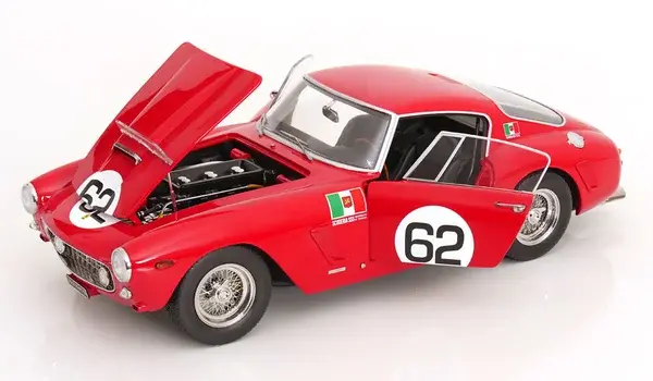 Ferrari Ferrari 250GT SWB 3.0L V12 Coupe #62 Winner Monza 1960 - 1:12 - KK Scale Ferrari Ferrari 250GT SWB 3.0L V12 Coupe #62 Winner Monza 1960 - 1:12 - KK Scale