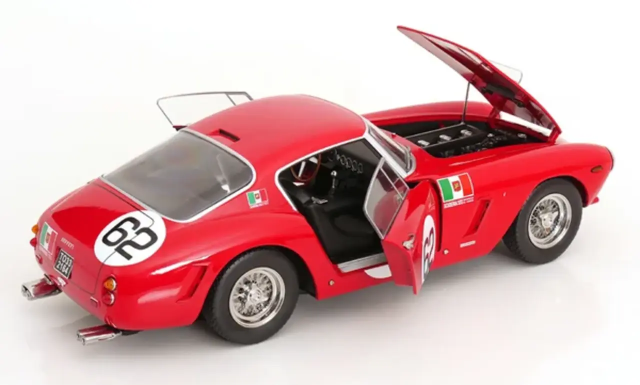 Ferrari Ferrari 250GT SWB 3.0L V12 Coupe #62 Winner Monza 1960 - 1:12 - KK Scale Ferrari Ferrari 250GT SWB 3.0L V12 Coupe #62 Winner Monza 1960 - 1:12 - KK Scale